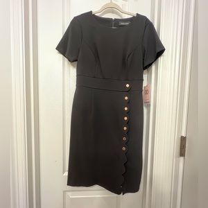 BRAND NEW!! Ivanka trump elegant black fitted women’s dress